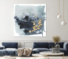 Cerulean & Gold I by Victoria Borges on GIANT ART - abstract