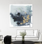 Cerulean & Gold I by Victoria Borges on GIANT ART - abstract