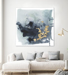Cerulean & Gold I by Victoria Borges on GIANT ART - abstract