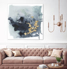 Cerulean & Gold I by Victoria Borges on GIANT ART - abstract