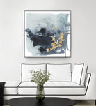 Cerulean & Gold I by Victoria Borges on GIANT ART - abstract