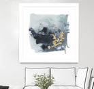 Cerulean & Gold I by Victoria Borges on GIANT ART - abstract