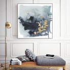 Cerulean & Gold I by Victoria Borges on GIANT ART - abstract