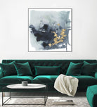 Cerulean & Gold I by Victoria Borges on GIANT ART - abstract