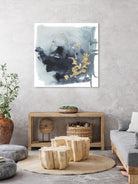 Cerulean & Gold I by Victoria Borges on GIANT ART - abstract