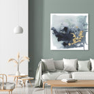 Cerulean & Gold I by Victoria Borges on GIANT ART - abstract