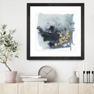 Cerulean & Gold I by Victoria Borges on GIANT ART - abstract