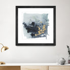 Cerulean & Gold I by Victoria Borges on GIANT ART - abstract