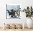 Cerulean & Gold I by Victoria Borges on GIANT ART - abstract