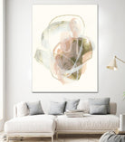 Hyacinth Gesture I by June Erica Vess on GIANT ART - pink abstract