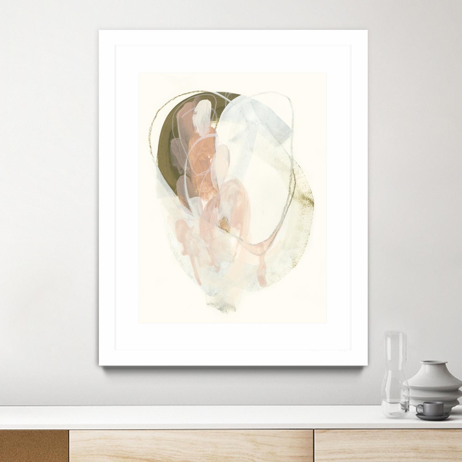 Hyacinth Gesture II by June Erica Vess on GIANT ART - pink abstract