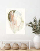 Hyacinth Gesture II by June Erica Vess on GIANT ART - pink abstract