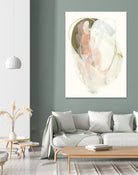 Hyacinth Gesture II by June Erica Vess on GIANT ART - pink abstract