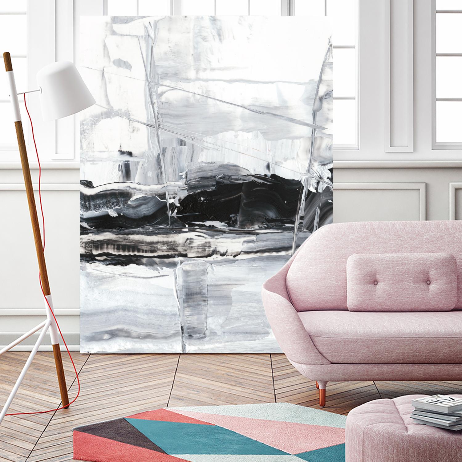 Winter Lightning II by Ethan Harper on GIANT ART - abstract