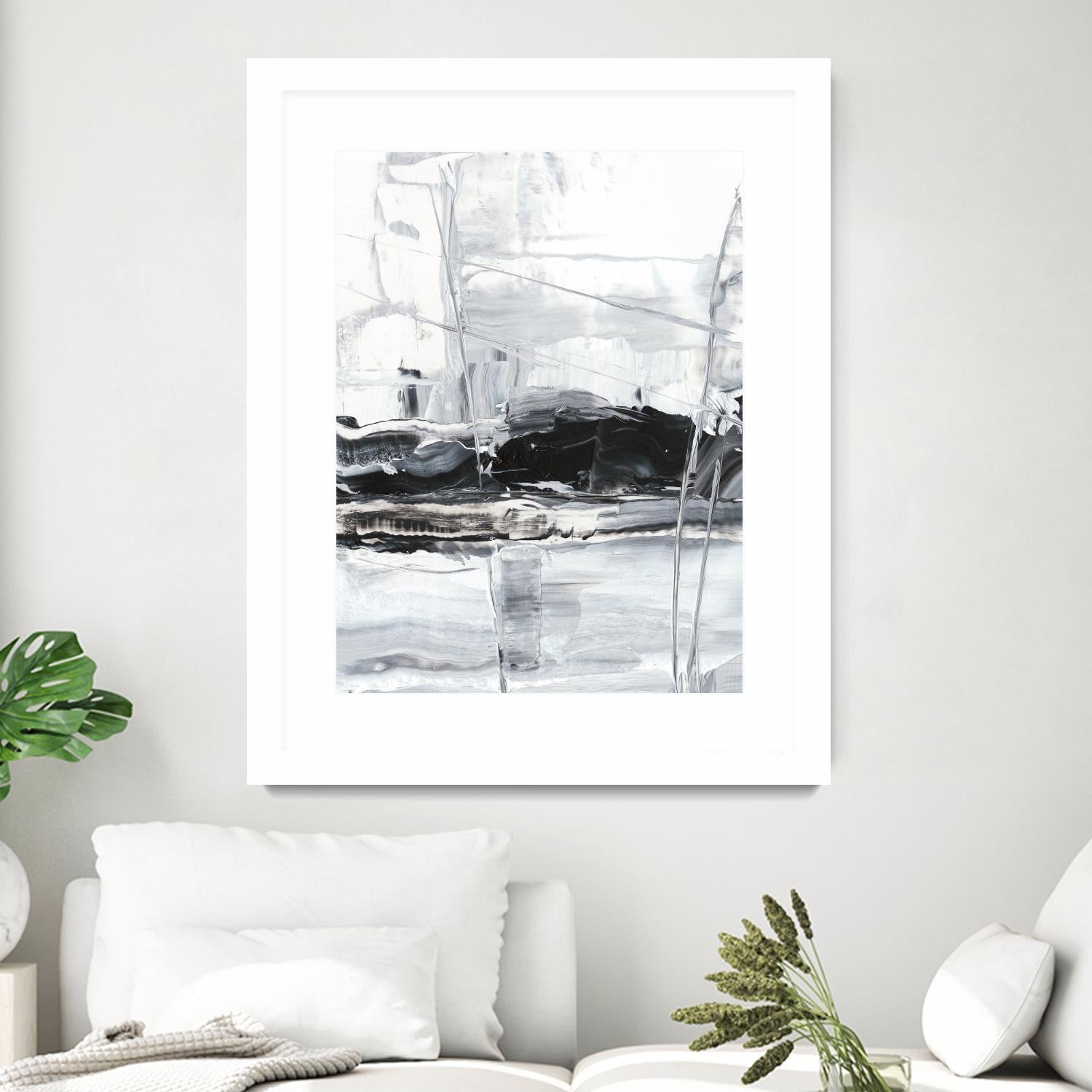 Winter Lightning II by Ethan Harper on GIANT ART - abstract