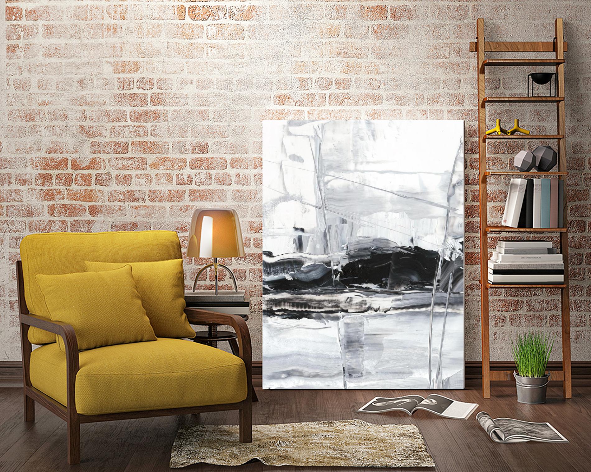 Winter Lightning II by Ethan Harper on GIANT ART - abstract