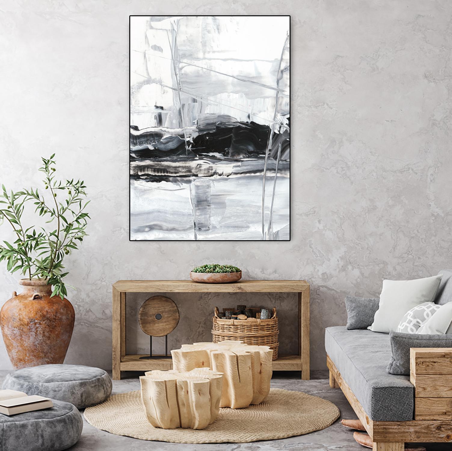 Winter Lightning II by Ethan Harper on GIANT ART - abstract