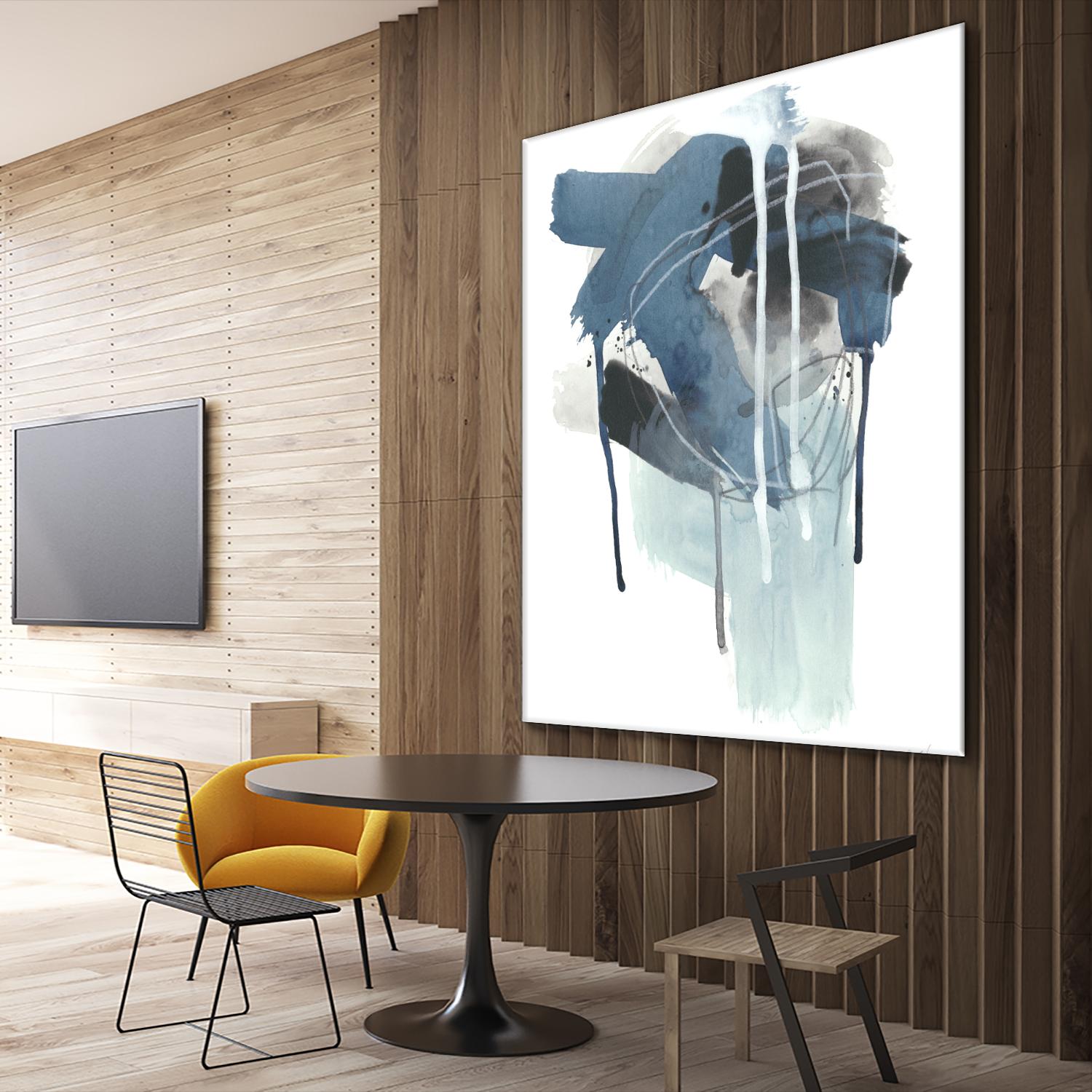 Incidental Indigo III by June Erica Vess on GIANT ART - blue abstract