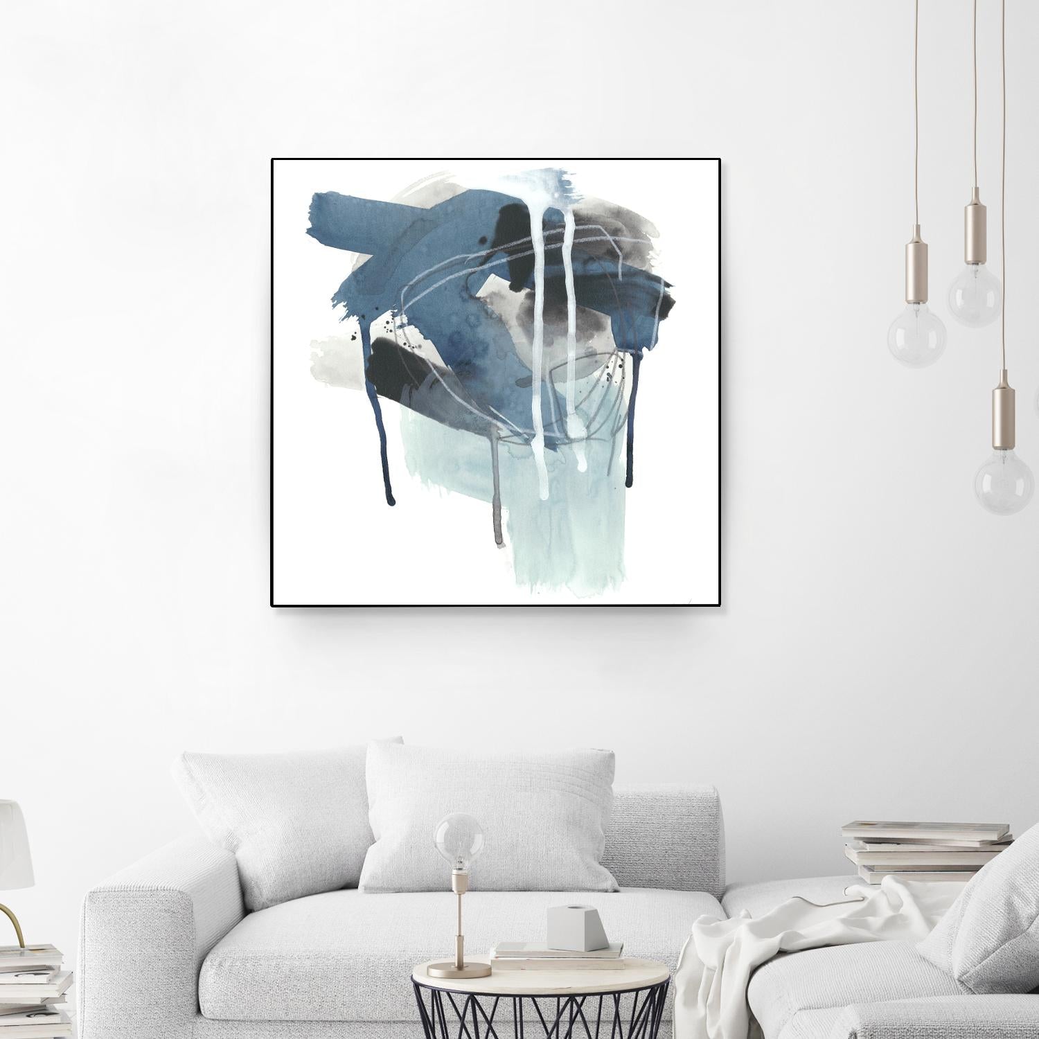 Incidental Indigo III by June Erica Vess on GIANT ART - blue abstract