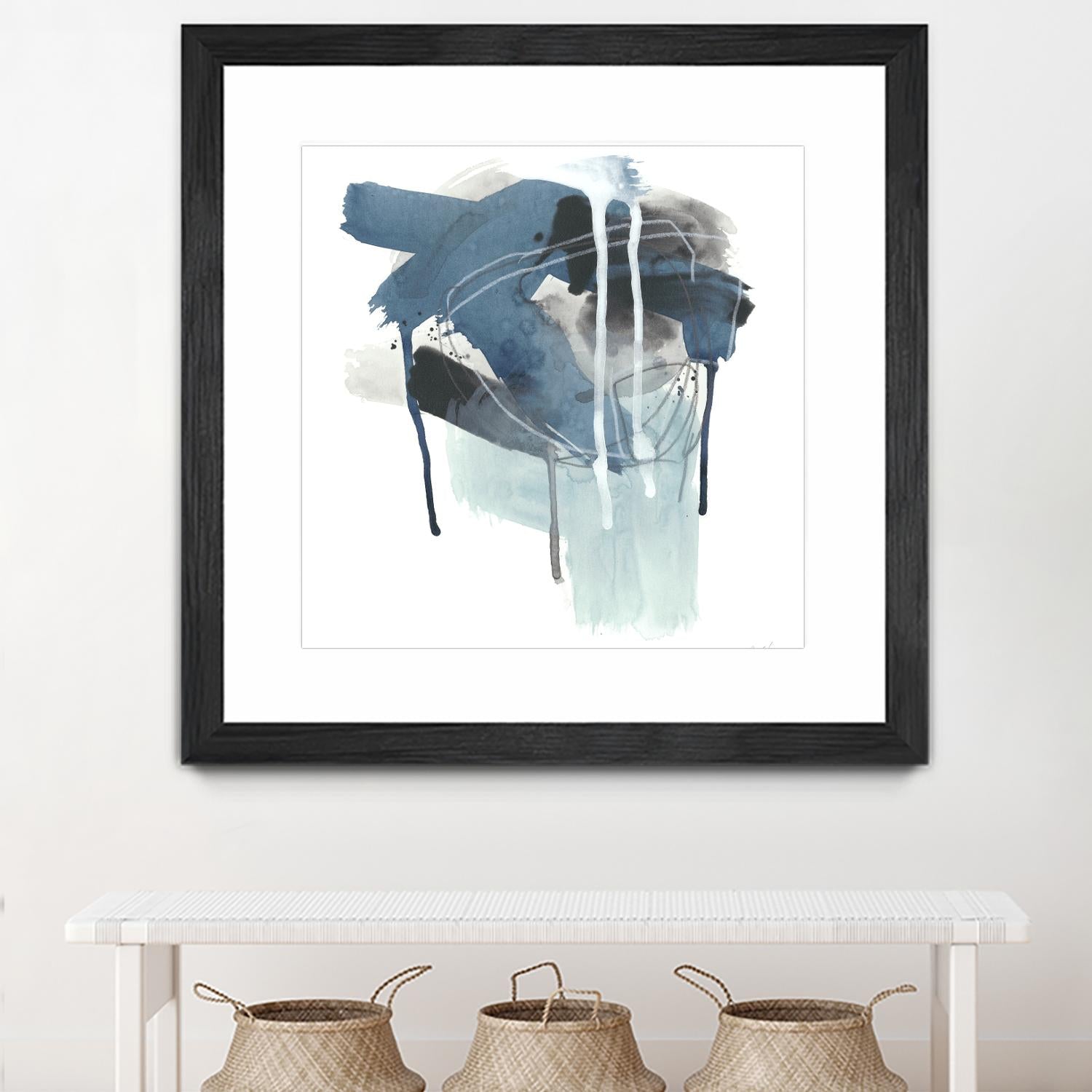 Incidental Indigo III by June Erica Vess on GIANT ART - blue abstract