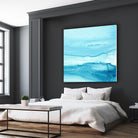 Making Waves IV by Ethan Harper on GIANT ART - blue abstract