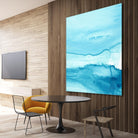 Making Waves IV by Ethan Harper on GIANT ART - blue abstract