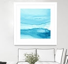 Making Waves IV by Ethan Harper on GIANT ART - blue abstract