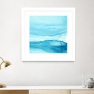 Making Waves IV by Ethan Harper on GIANT ART - blue abstract