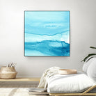 Making Waves IV by Ethan Harper on GIANT ART - blue abstract
