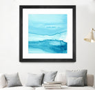 Making Waves IV by Ethan Harper on GIANT ART - blue abstract