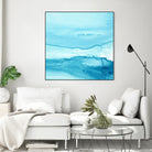 Making Waves IV by Ethan Harper on GIANT ART - blue abstract