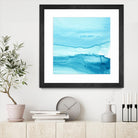 Making Waves IV by Ethan Harper on GIANT ART - blue abstract