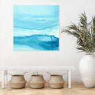 Making Waves IV by Ethan Harper on GIANT ART - blue abstract