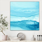 Making Waves IV by Ethan Harper on GIANT ART - blue abstract