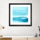 Making Waves IV by Ethan Harper on GIANT ART - blue abstract