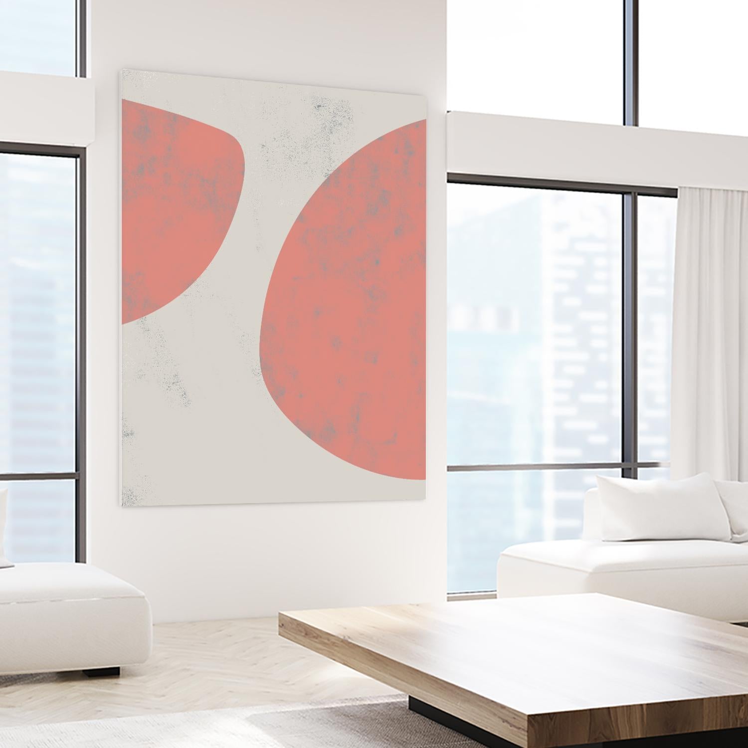 Jet Pack VIII by Chariklia Zarris on GIANT ART - pink abstract