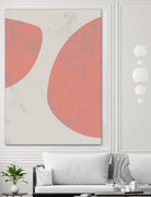 Jet Pack VIII by Chariklia Zarris on GIANT ART - pink abstract