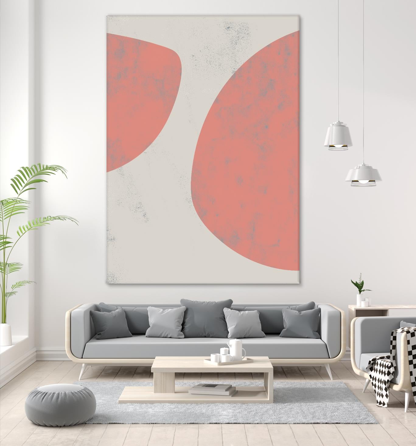 Jet Pack VIII by Chariklia Zarris on GIANT ART - pink abstract