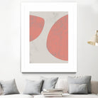 Jet Pack VIII by Chariklia Zarris on GIANT ART - pink abstract