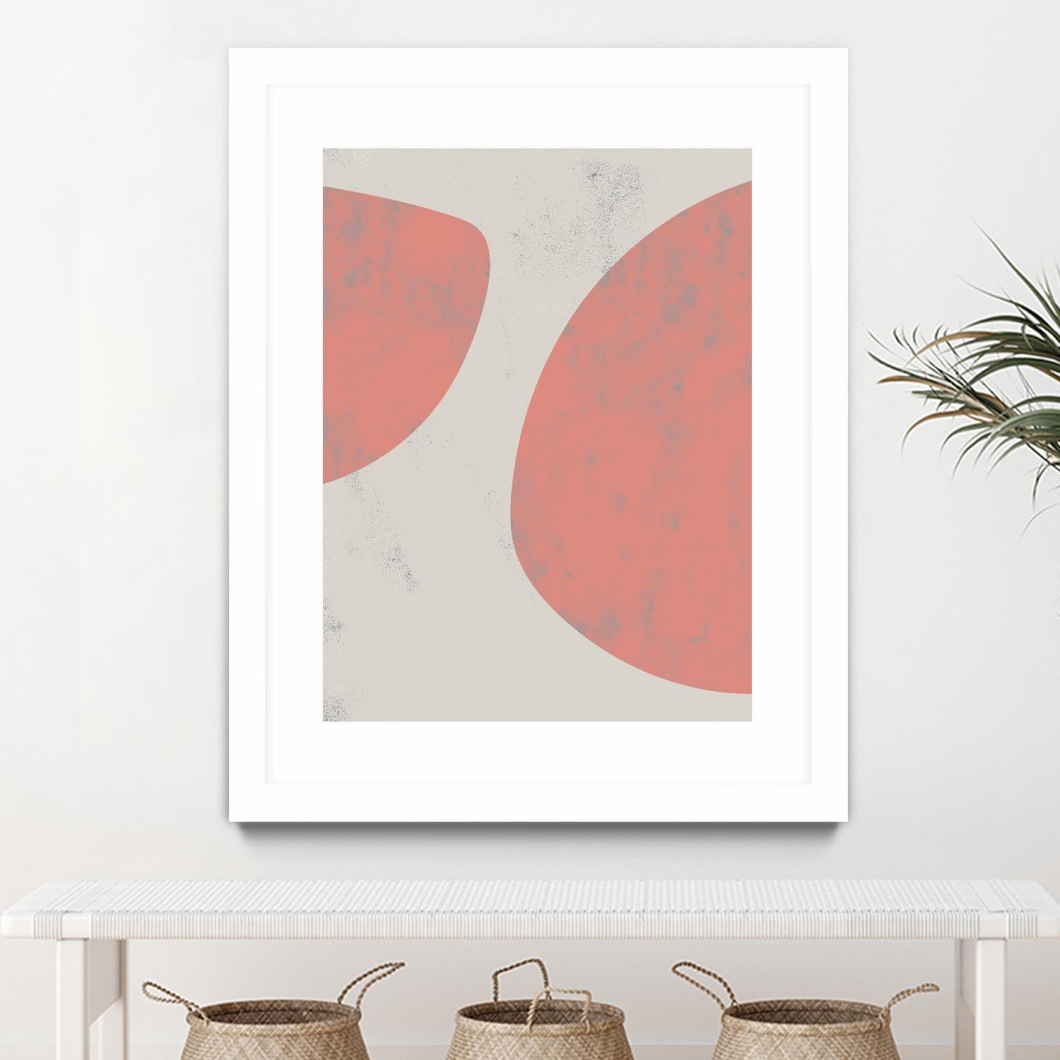 Jet Pack VIII by Chariklia Zarris on GIANT ART - pink abstract