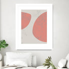 Jet Pack VIII by Chariklia Zarris on GIANT ART - pink abstract