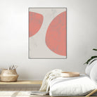 Jet Pack VIII by Chariklia Zarris on GIANT ART - pink abstract