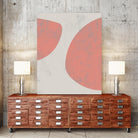 Jet Pack VIII by Chariklia Zarris on GIANT ART - pink abstract