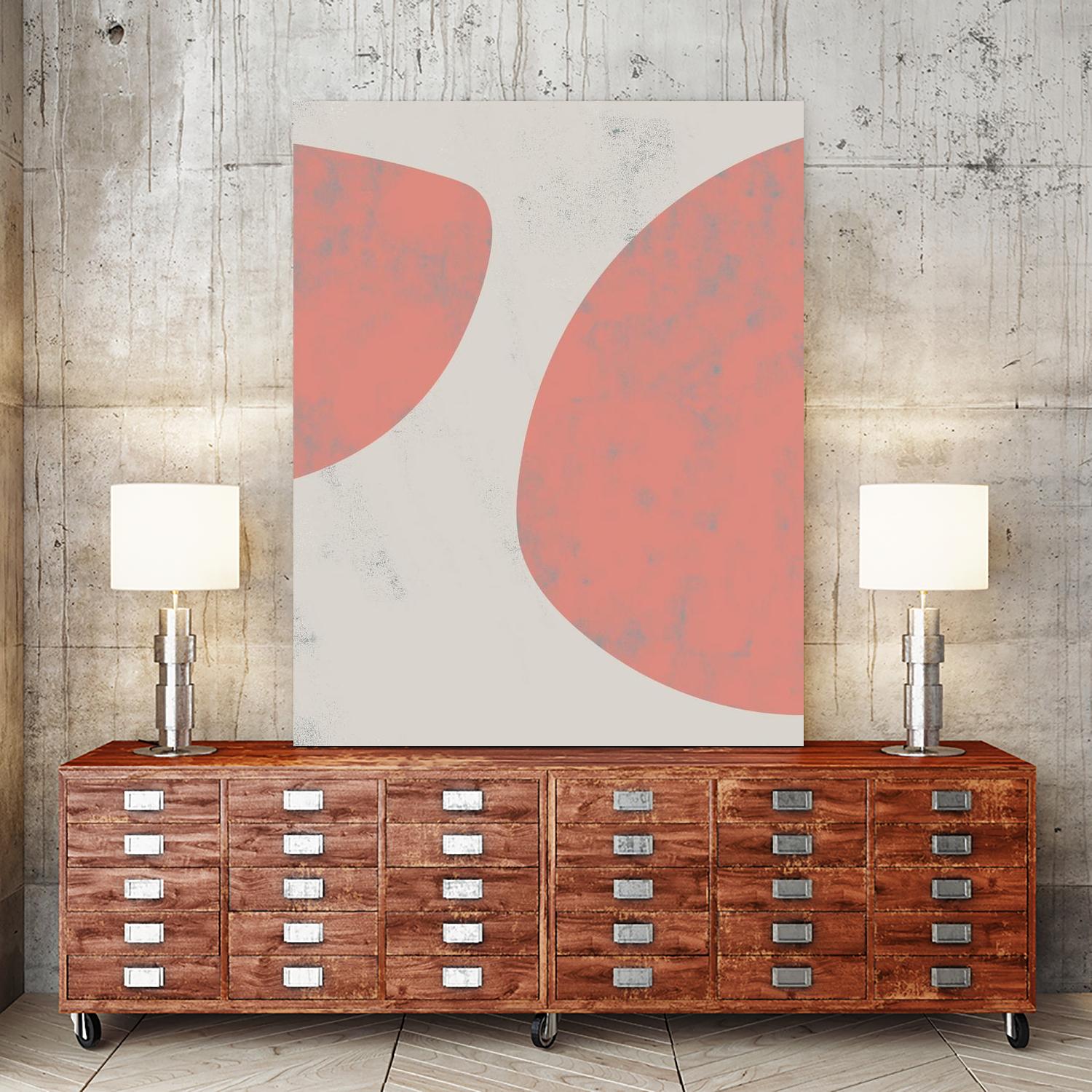 Jet Pack VIII by Chariklia Zarris on GIANT ART - pink abstract