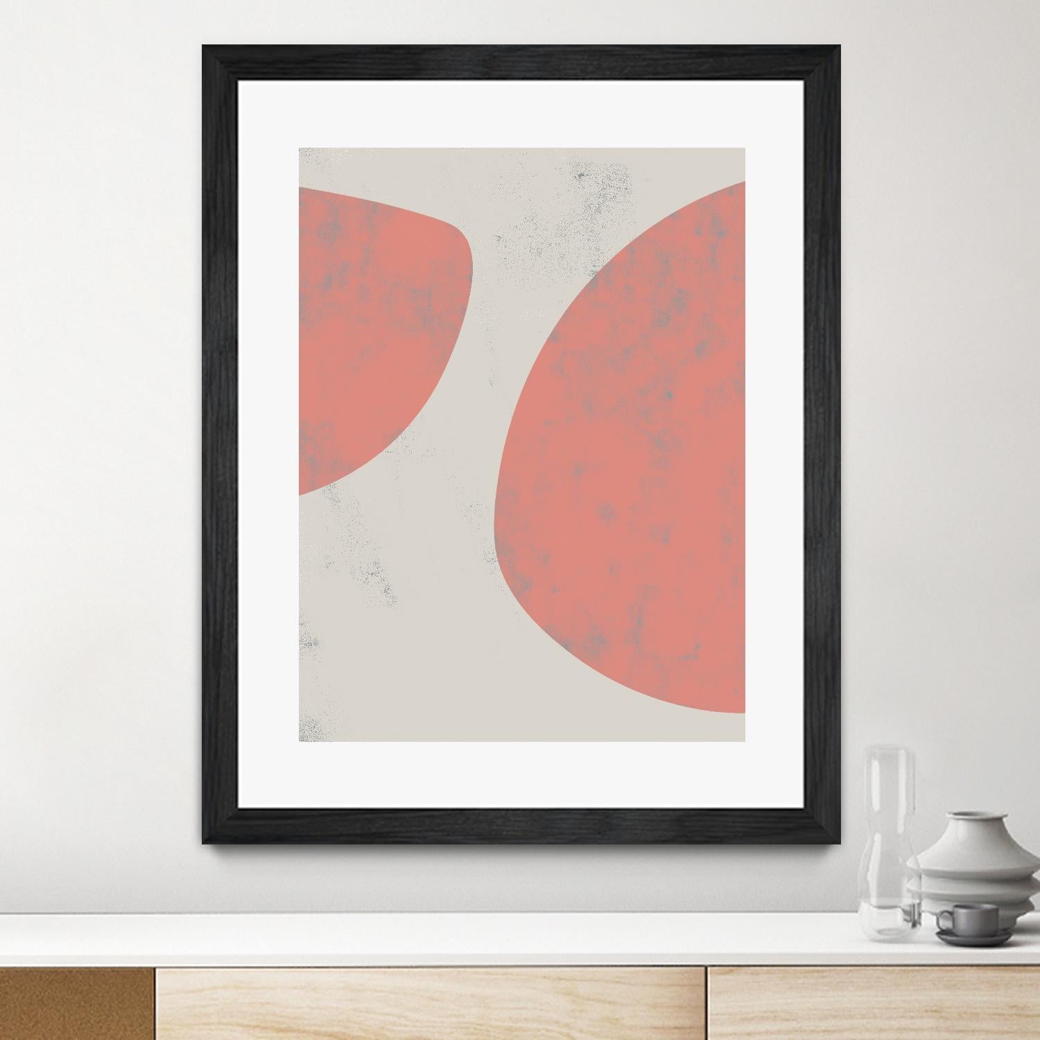 Jet Pack VIII by Chariklia Zarris on GIANT ART - pink abstract