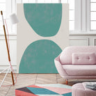 Jet Pack IX by Chariklia Zarris on GIANT ART - blue abstract