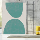 Jet Pack IX by Chariklia Zarris on GIANT ART - blue abstract