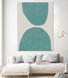 Jet Pack IX by Chariklia Zarris on GIANT ART - blue abstract