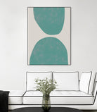 Jet Pack IX by Chariklia Zarris on GIANT ART - blue abstract