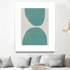 Jet Pack IX by Chariklia Zarris on GIANT ART - blue abstract